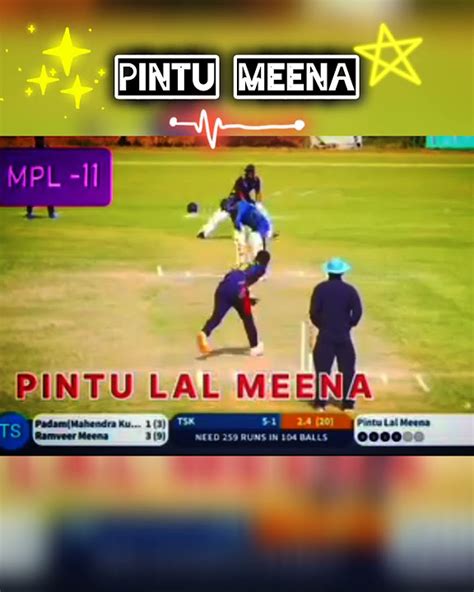 tennis star cricketerpintu lal meena cricketer dabang pintu