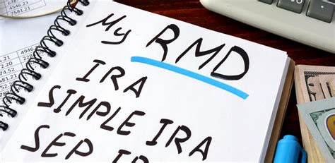 rmd required minimum ira distribution  money alert