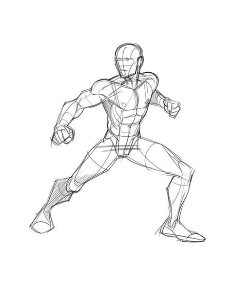 Kyle Petchock On Instagram A Quick Male Pose Warm Up Sketch From This