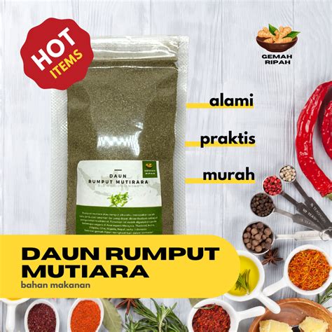 Jual Rumput Mutiara Kering Premium Teh Obat Herbal Imunitas Kesehatan