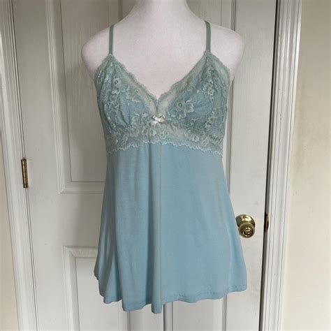 Light Blue Lace Fairy Lingerie Top Can Be Used As Depop