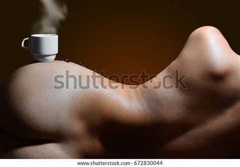 Photograph White Cup Hot Coffee Steam Stock Photo Edit Now