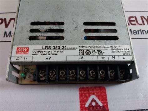 Mean Well Lrs-350-24 Switching Power Supply - Aeliya Marine