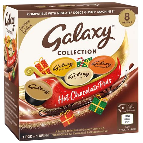 GALAXY Hot Chocolate Pod Selection 8pk Amazon Co Uk Grocery