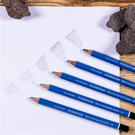 Staedtler Mars Lumograph Jumbo Set Jetzt Kaufen Bei Architekturbedarf De