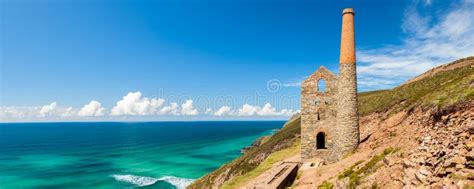 wheal coates cornwall england stock image image  cornish europe