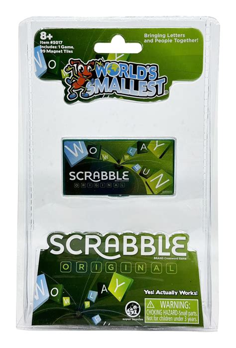 World S Smallest Scrabble Colemans