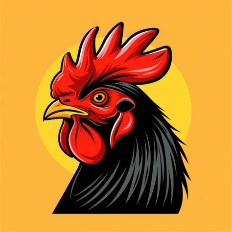 Premium Photo Vector Logo Of Hen Illustration