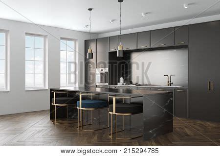 Black Marble Kitchen Image & Photo (Free Trial) | Bigstock