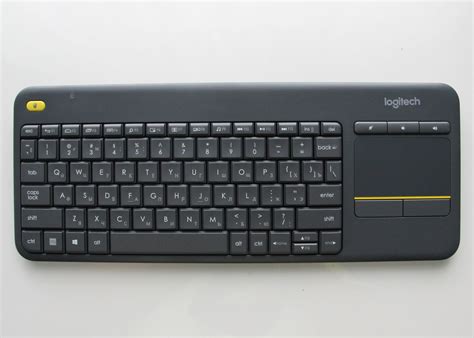 Клавиатура Logitech Wireless Touch Keyboard K400 Plus Black (920-007173 ...