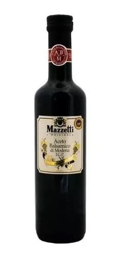 Aceto Balsamico Di Modena Mazzetti 500 Ml Importado Italia Mercadolibre