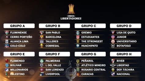 Copa Libertadores Tabla De Posiciones Para Roby Vinnie