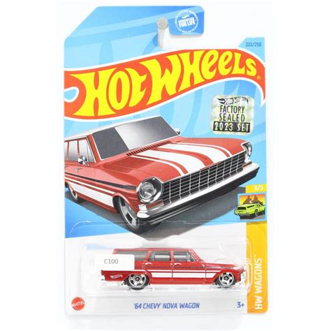 Hot Wheels Merah Nova Wagon C