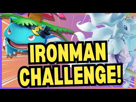 IRONMAN CHALLENGE MASTERRANK SOLOQ DAY 7 Pokémon Unite Season 21