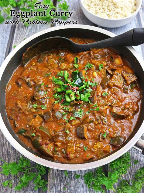 indian eggplant curry