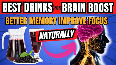 8 Natural Drinks To Improve Memory Focus Effectively Boost Brain