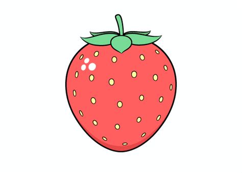 How To Draw A Strawberry Step By Step Easylinedrawing Images And