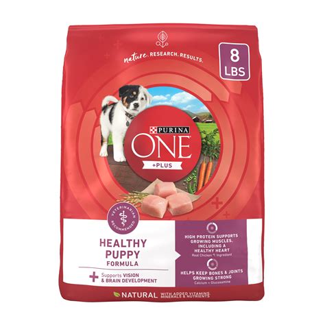 Purina ONE Natural, High Protein Dry Puppy Dog Food, Healthy Puppy Formula, 8 lb. Bag - Walmart.com