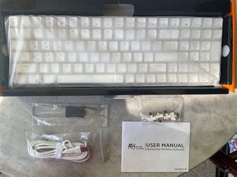 RK Royal Kludge Wireless Bluetooth Mechanical Keyboard Hot Swappable Custom Mechanical