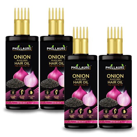 Amazon Phillauri Advansed Black Seed Onion Hair Oil For Hair