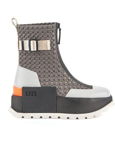 Gray United Nude Boots For Women Lyst