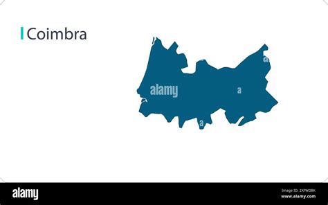 Map Of Coimbra Portugal Map Region Of Portugal Showing Its States