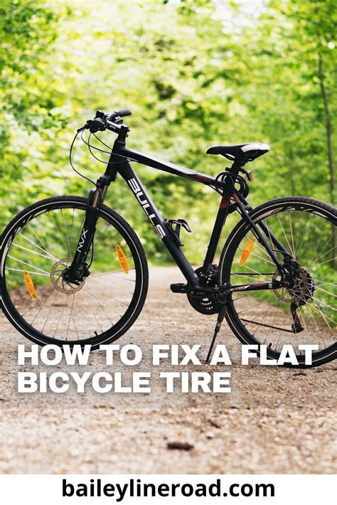 How to Fix a Flat Bicycle Tire | Bicycle, Bicycle tires, Tire