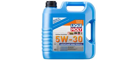 Обзор масла LIQUI MOLY Leichtlauf High Tech LL 5W-30 - тест, плюсы ...
