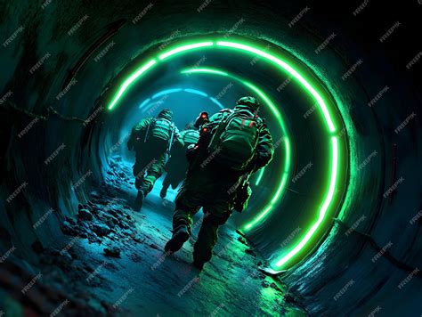 Survivors Navigating a Perilous Post Apocalyptic Tunnel Network with