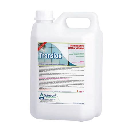 Translux Detergente Limpa Vidros Quimiart Litros Vila Clean