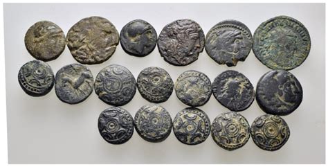 Biddr Bucephalus Numismatic Bronze Auction 37 Lot 1773 Group Lot 126