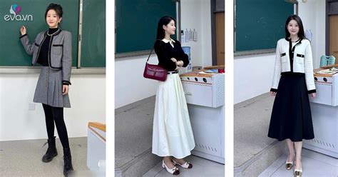 Cô giáo tiểu học lên hot search vì style quá đỉnh chị em công sở học theo đi làm đẹp như minh tinh