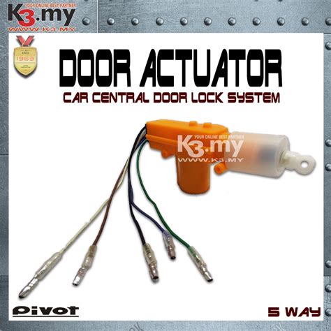 Pivot Car Central Door Lock Actuator 5 Way Shopee Malaysia