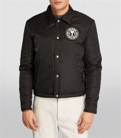 Mens Ami Paris Black Ami De C Ur Patch Jacket Harrods Uk