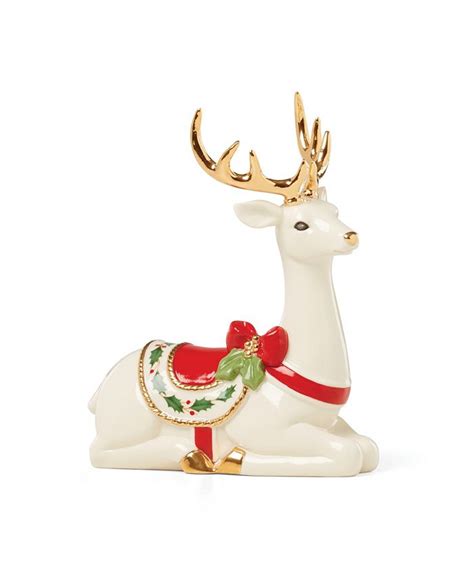 Lenox Laying Reindeer Figurine Macys