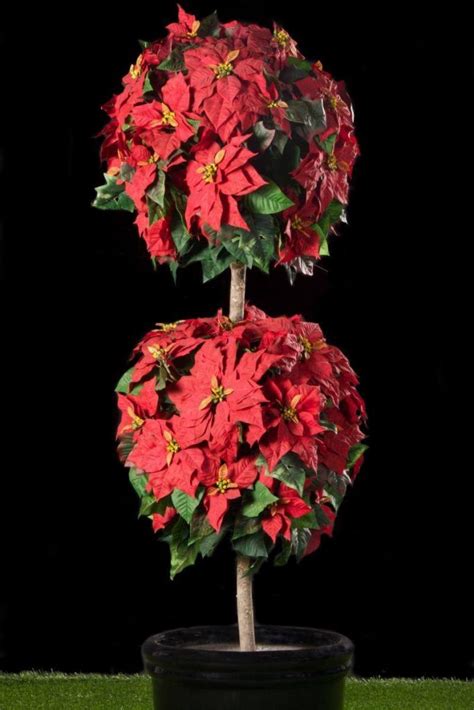 Artificial Poinsettia Plant Treescapes And Plantworks