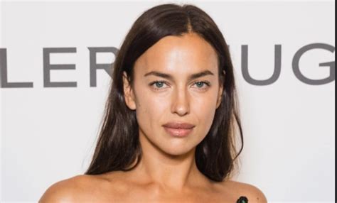 A Small Bodice Barely Holds Her Breasts Irina Shayk Appeared On The Beach In A Bikini