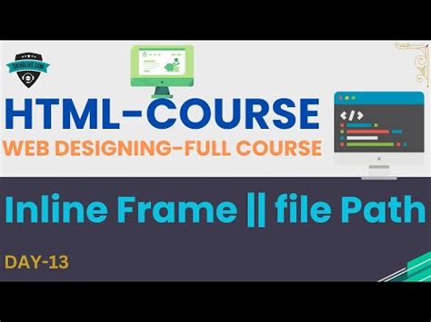 Learn Html File Paths The Key To Mastering Inline Frames Html Advanced