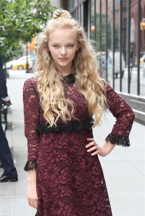 Amiah Miller at AOL Build Promoting 'War For The Planet of The Apes' in