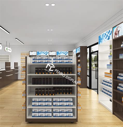 pharmacy cannabis smoke store display fixtures shelves counter