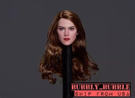 Brown Hair Female Head Sculpt For PHICEN JIAOU VERYCOOL Hot Toys Figure EBay