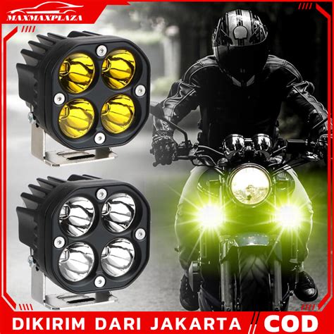 Dikirim Dari Jakarta Lampu Sorot Tembak LED Cree Bar CWL 4 Titik Mata