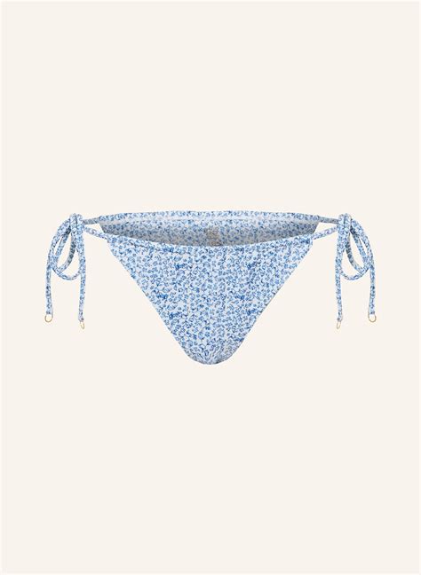NINETY 9 Triangel Bikini Hose POSITANO In Weiss Blau