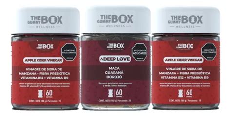 The Gummy Box Quemador Grasa Deep Love Potencializador Sex