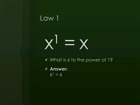 Ppt Laws Of Indices Powerpoint Presentation Free Download Id1101982