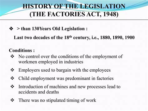 Factories Act 1948 Ppt