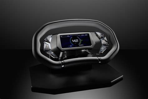 Iaa Summit Leonhard Kurz Presents Pioneering Steering Wheel With