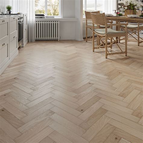 Polyflor Camaro Rigidcore Naked Blond Oak Herringbone Vinyl Flooring Artofit