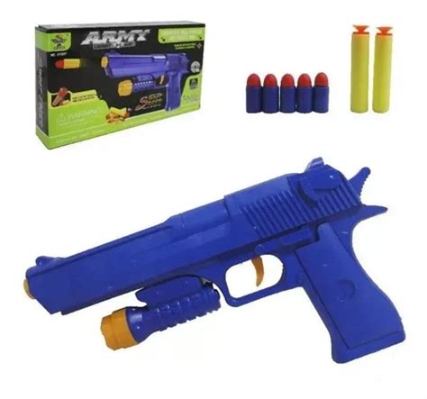 Pistola Lançador Nerf Arma Pistola Atira Dardos Ventosa Parcelamento