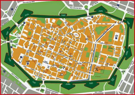 Lucca Italy Tourist Map - Best Tourist Places in the World